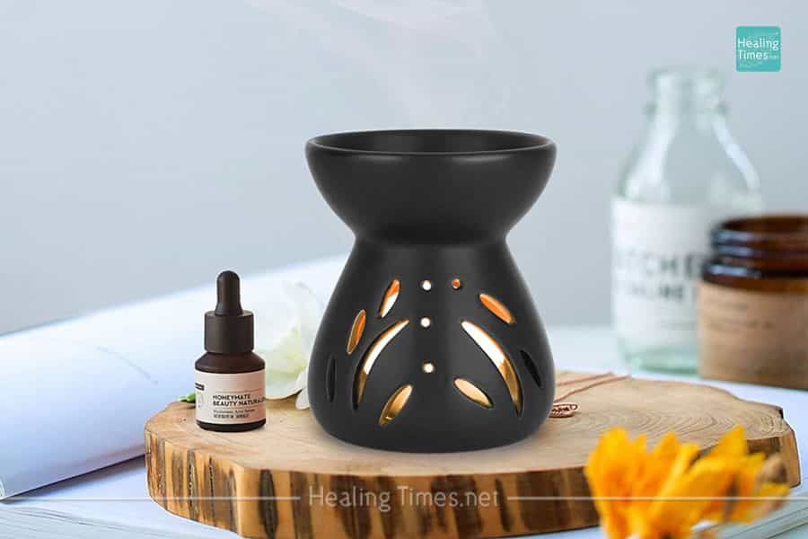 アロマポットComSaf ！陶器製のシンプルデザイン香炉！キャンドルアロマ